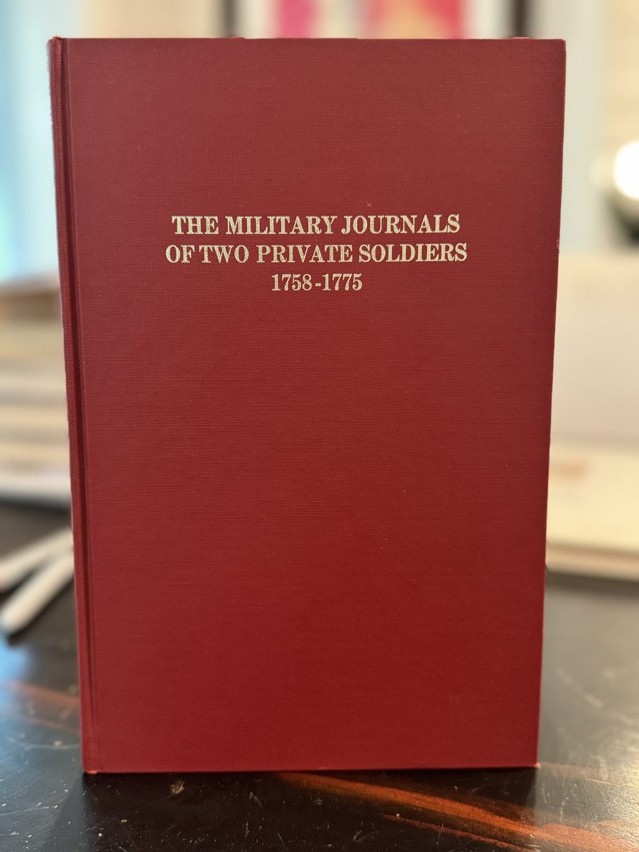The Military Journals Of Two Private Soldiers 1758-1775