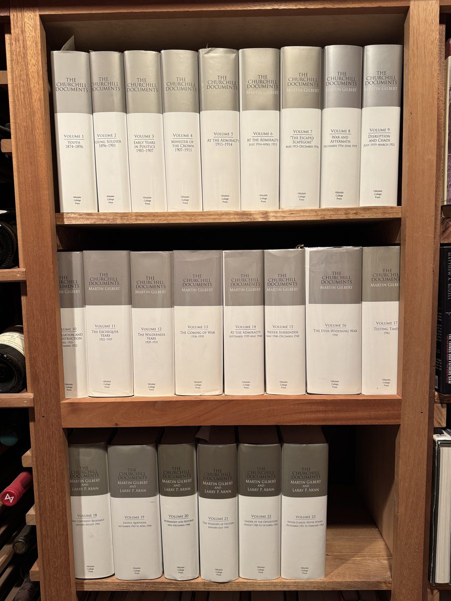 The Churchill Documents: Volumes 1 - 23 [Hillsdale College]