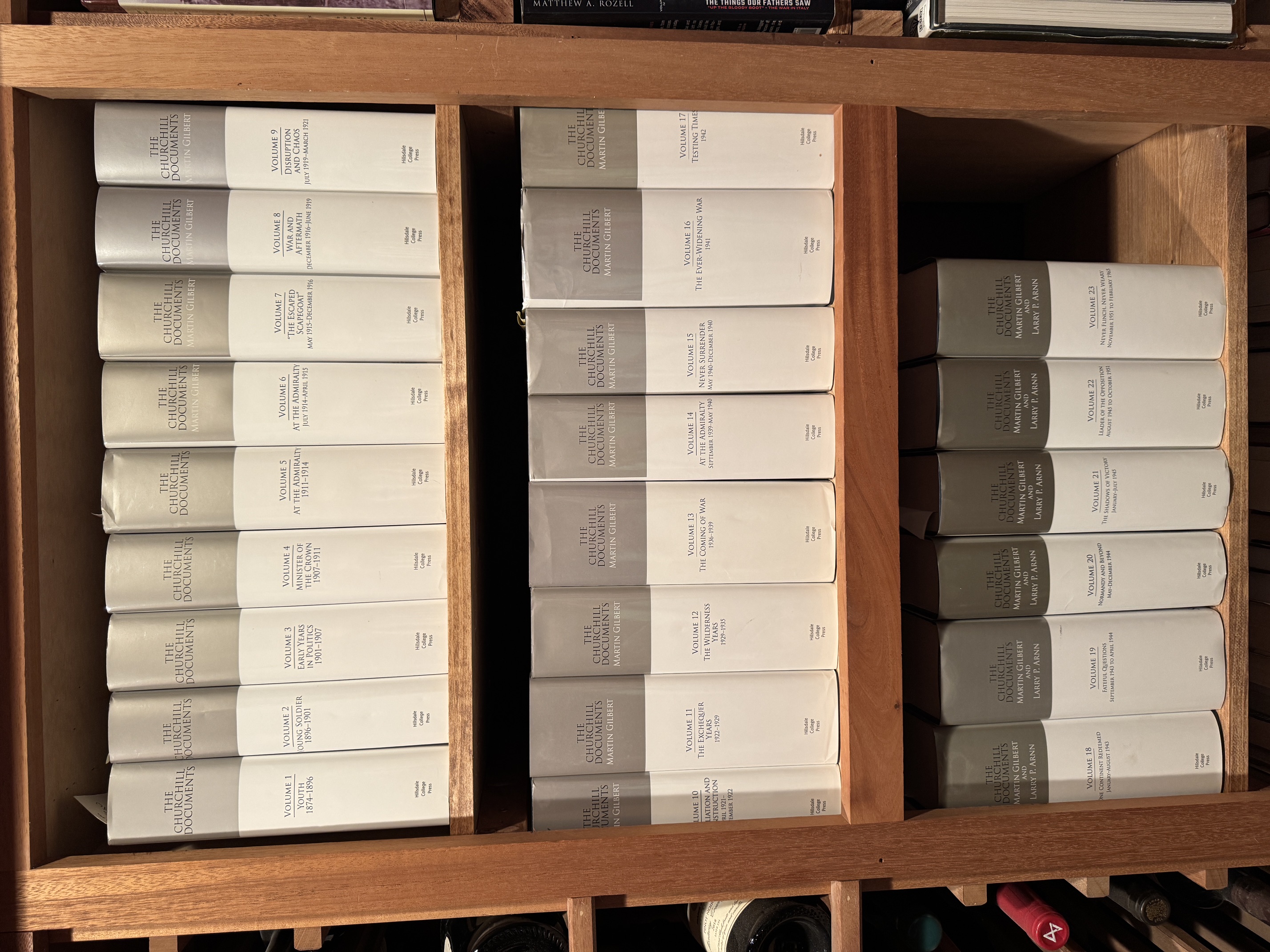 The Churchill Documents: Volumes 1 - 23 [Hillsdale College]