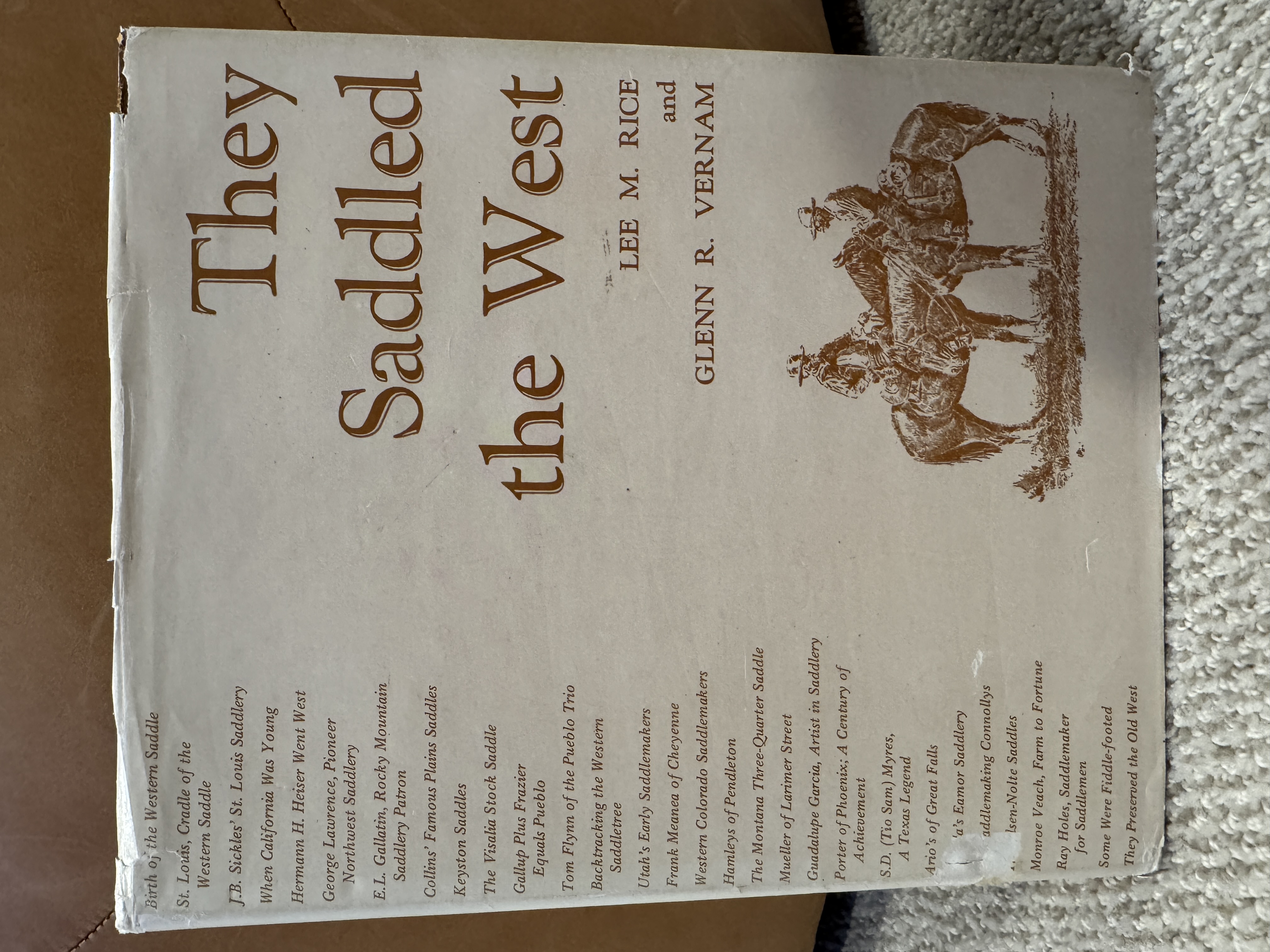 They Saddled the West