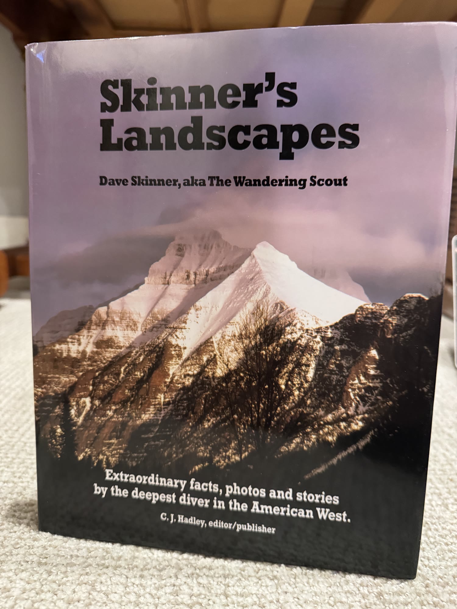 Skinner's Landscapes: Extraordinary facts, photos and stories by the deepest diver in the American West