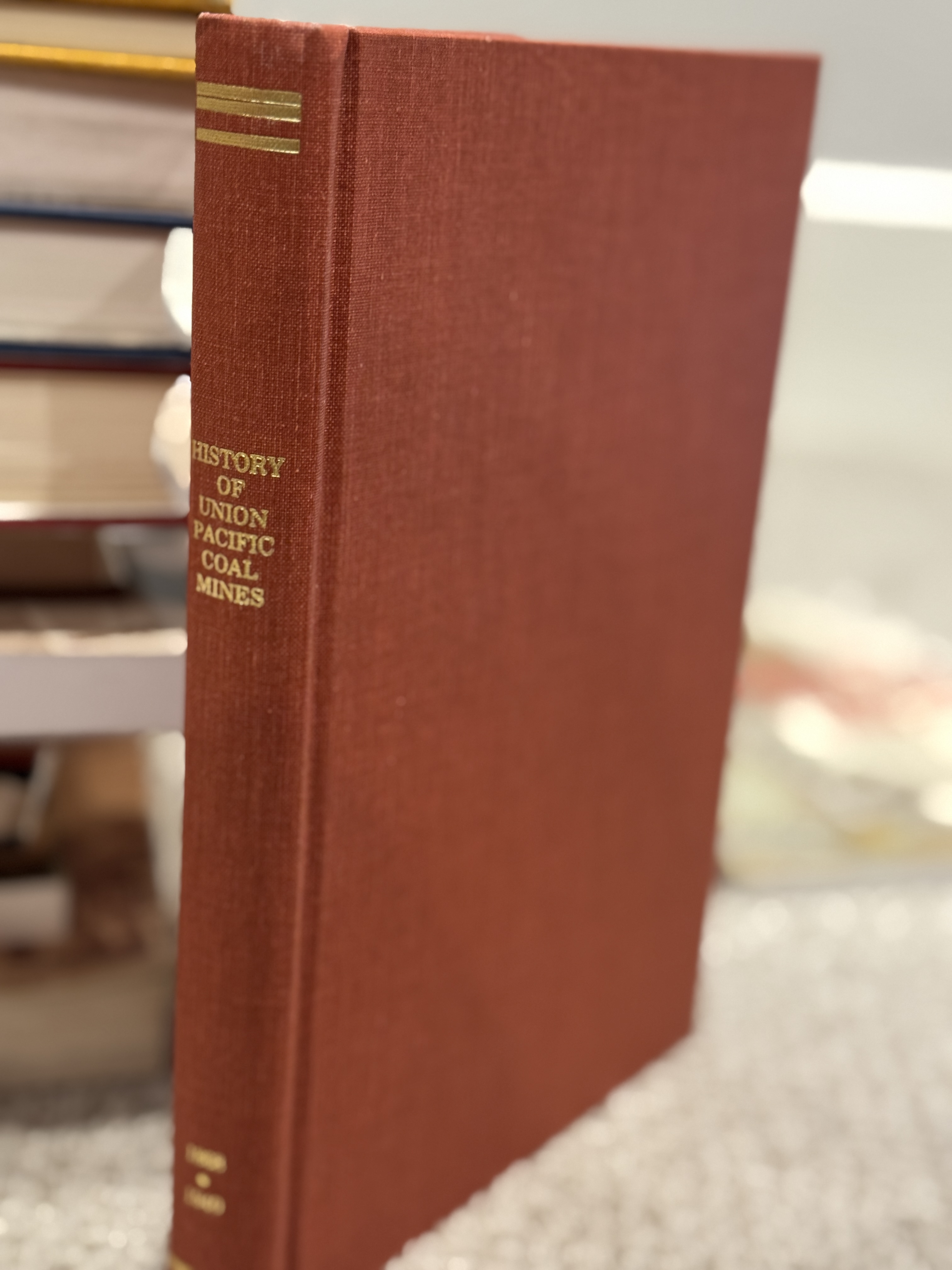 History of the Union Pacific Coal Mines 1868 to 1940