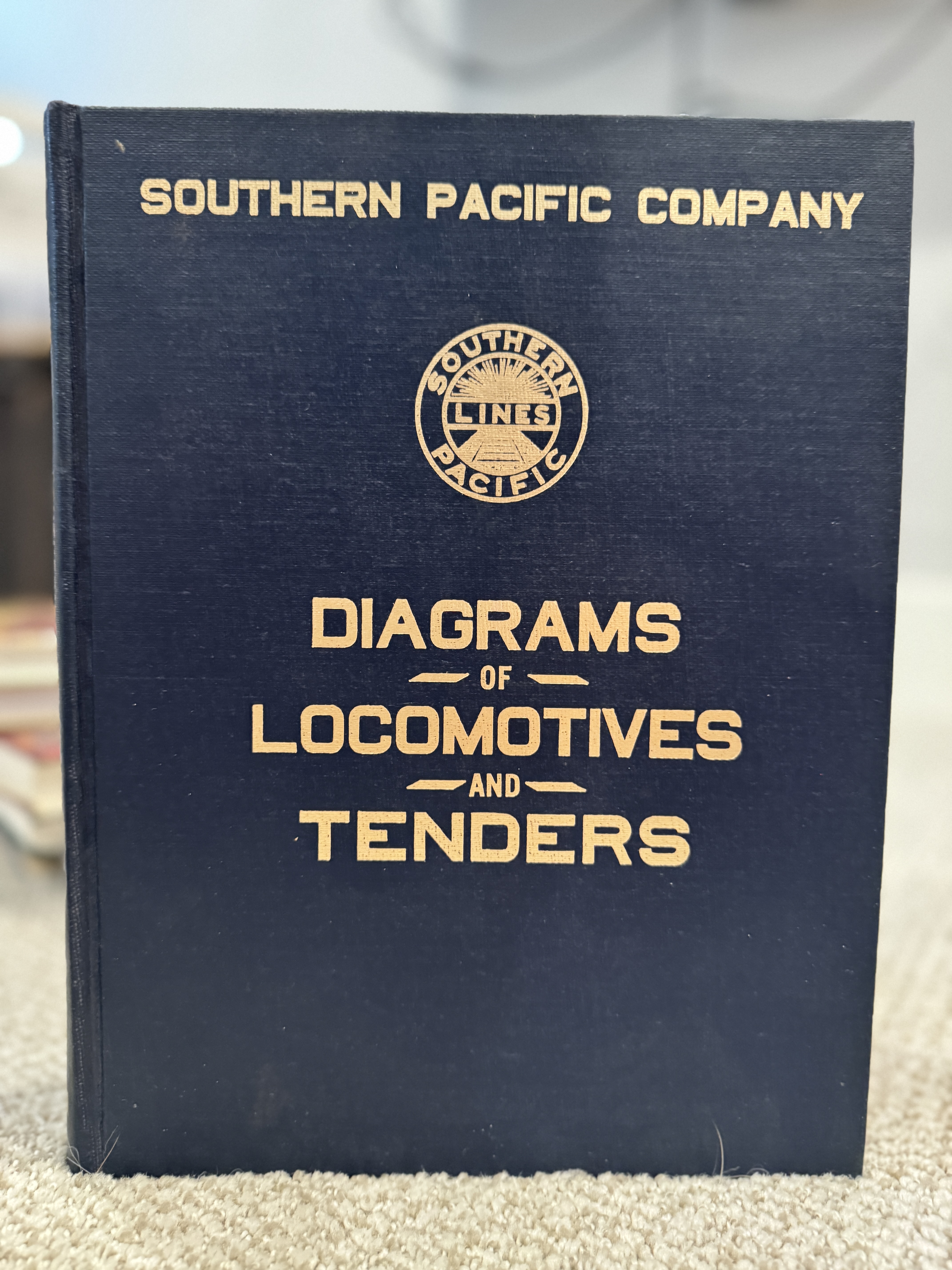Southern Pacific Company: Diagrams of Locomotives and Tenders Volume 1
