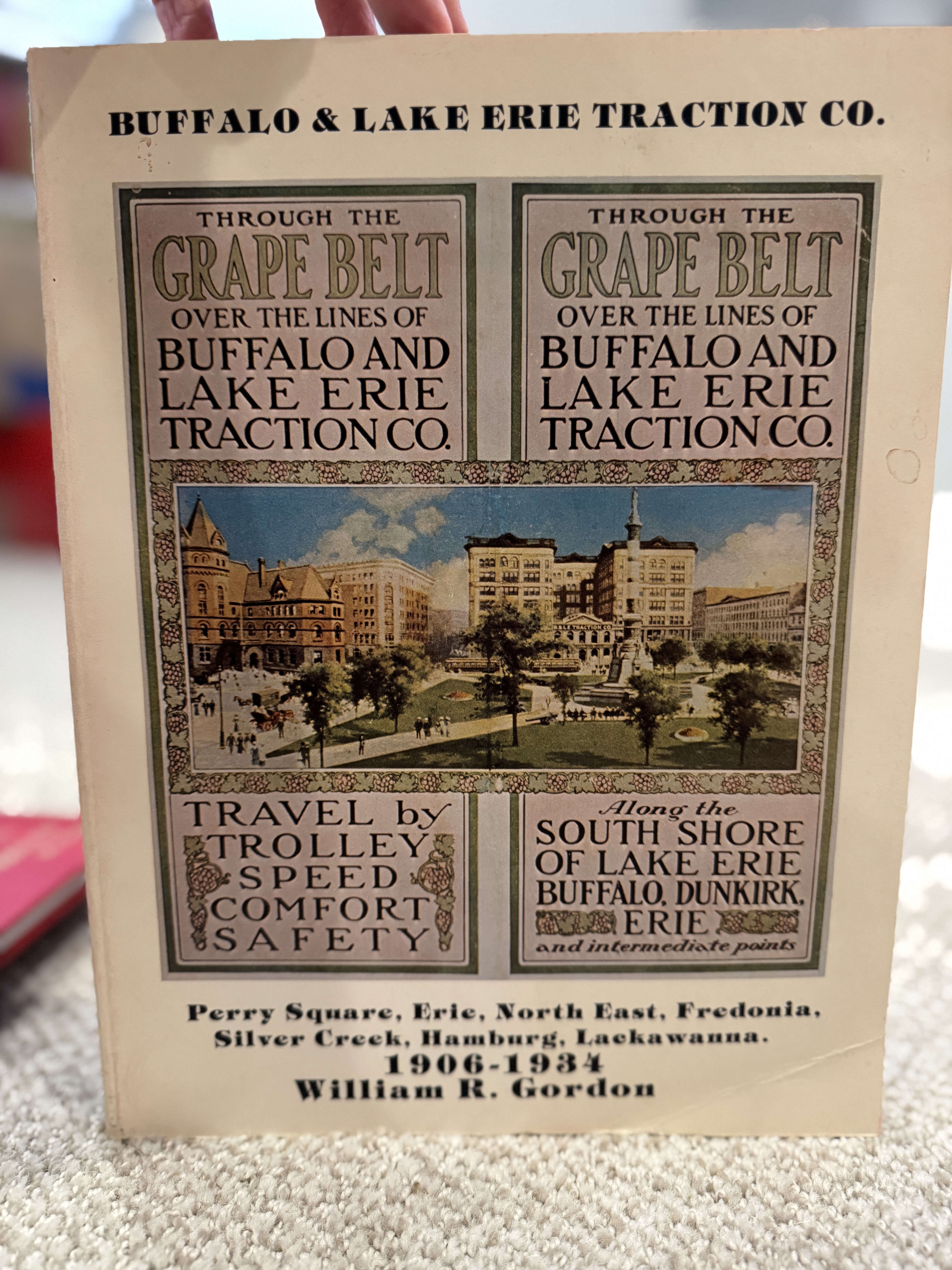Buffalo & Lake Erie Traction Co. Perry Square, Erie, North East, Fredonia, Silver Creek, Hamburg, Lackawanna