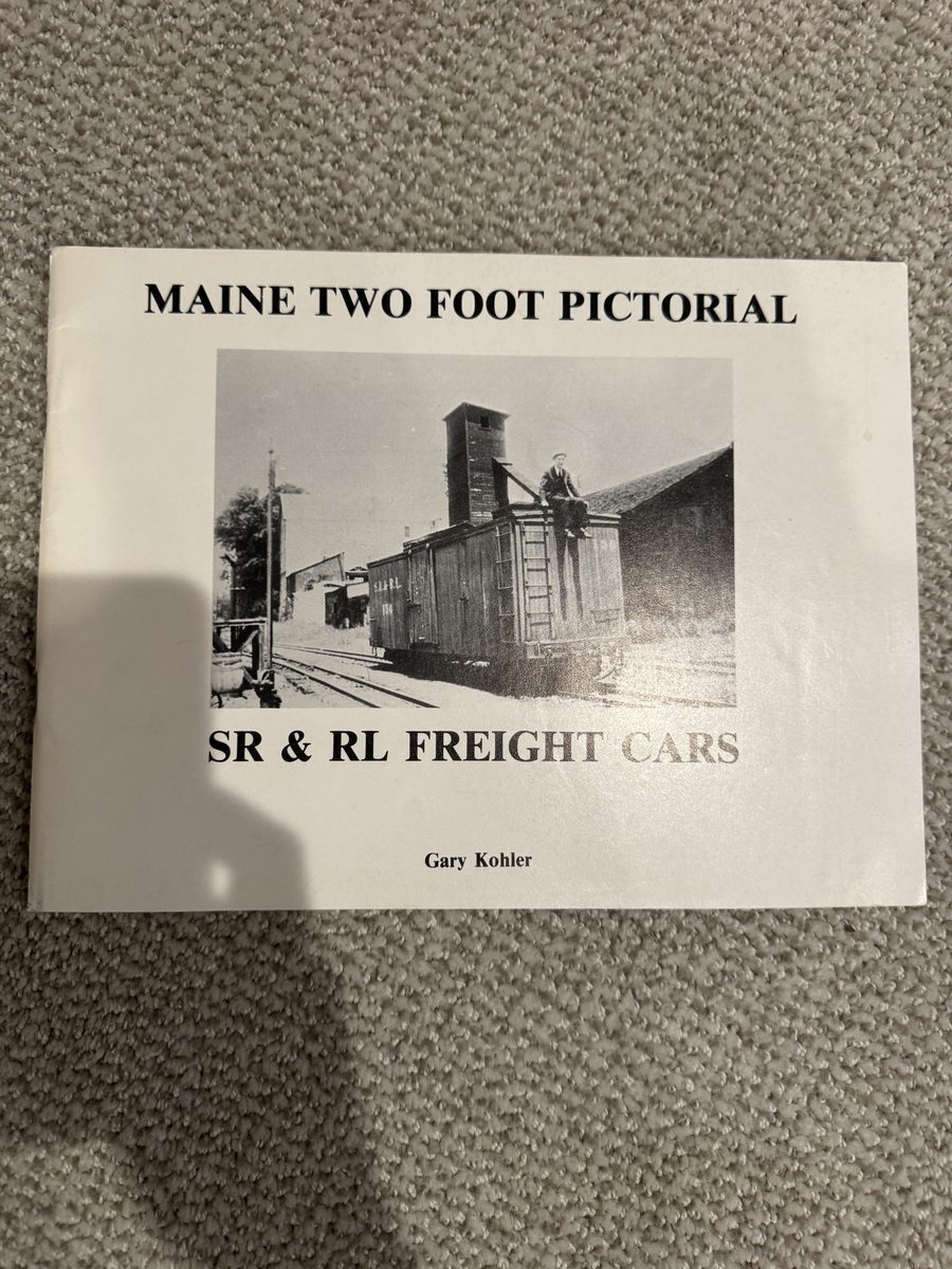 Image for Maine Two Foot Pictorial: SR & RL Freight Cars Maine Two Foot Pictorial: SR & RL Freight Cars