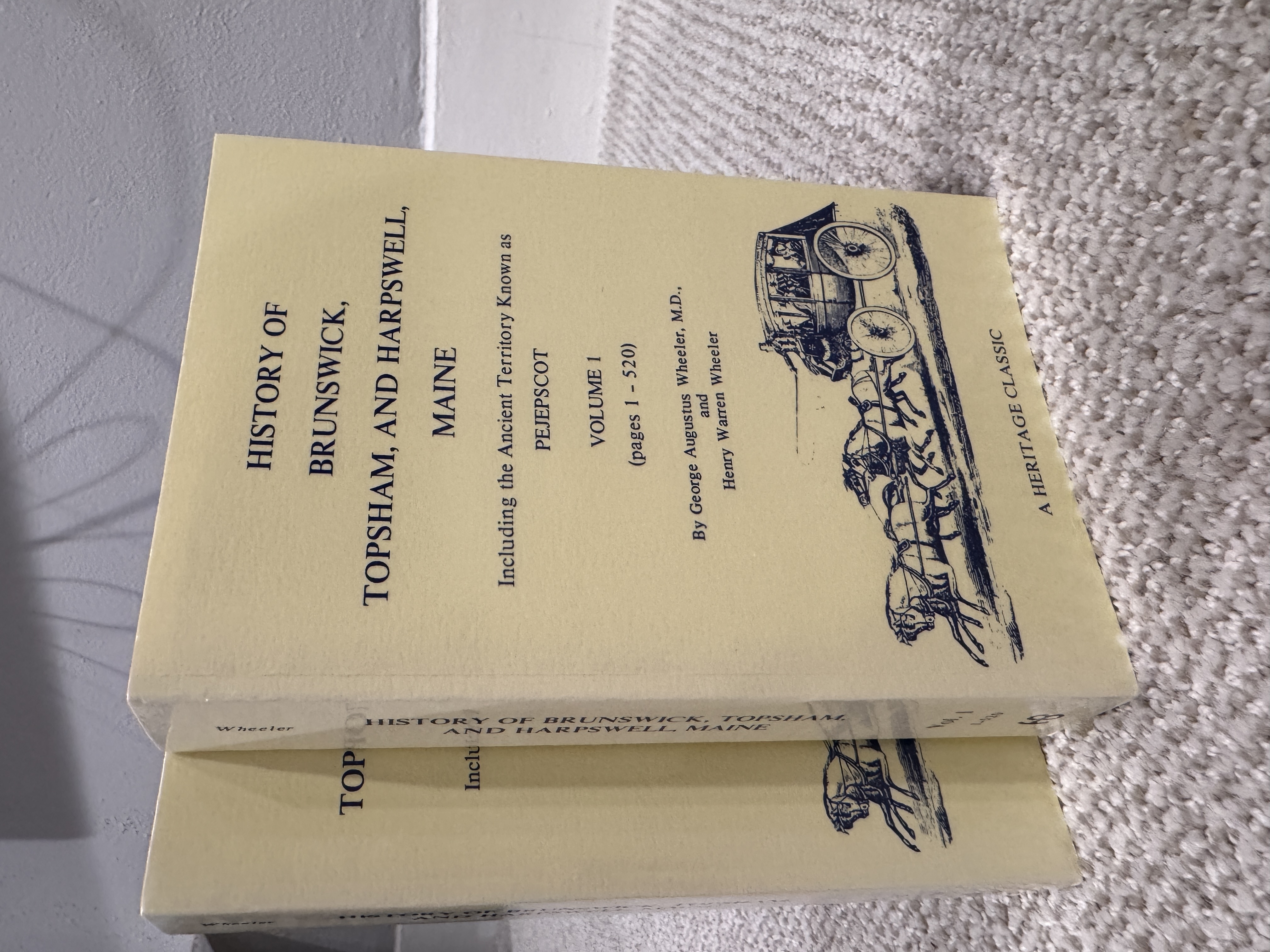 History of Brunswick, Topsham, and Harpswell, Maine [Volume 1-2]