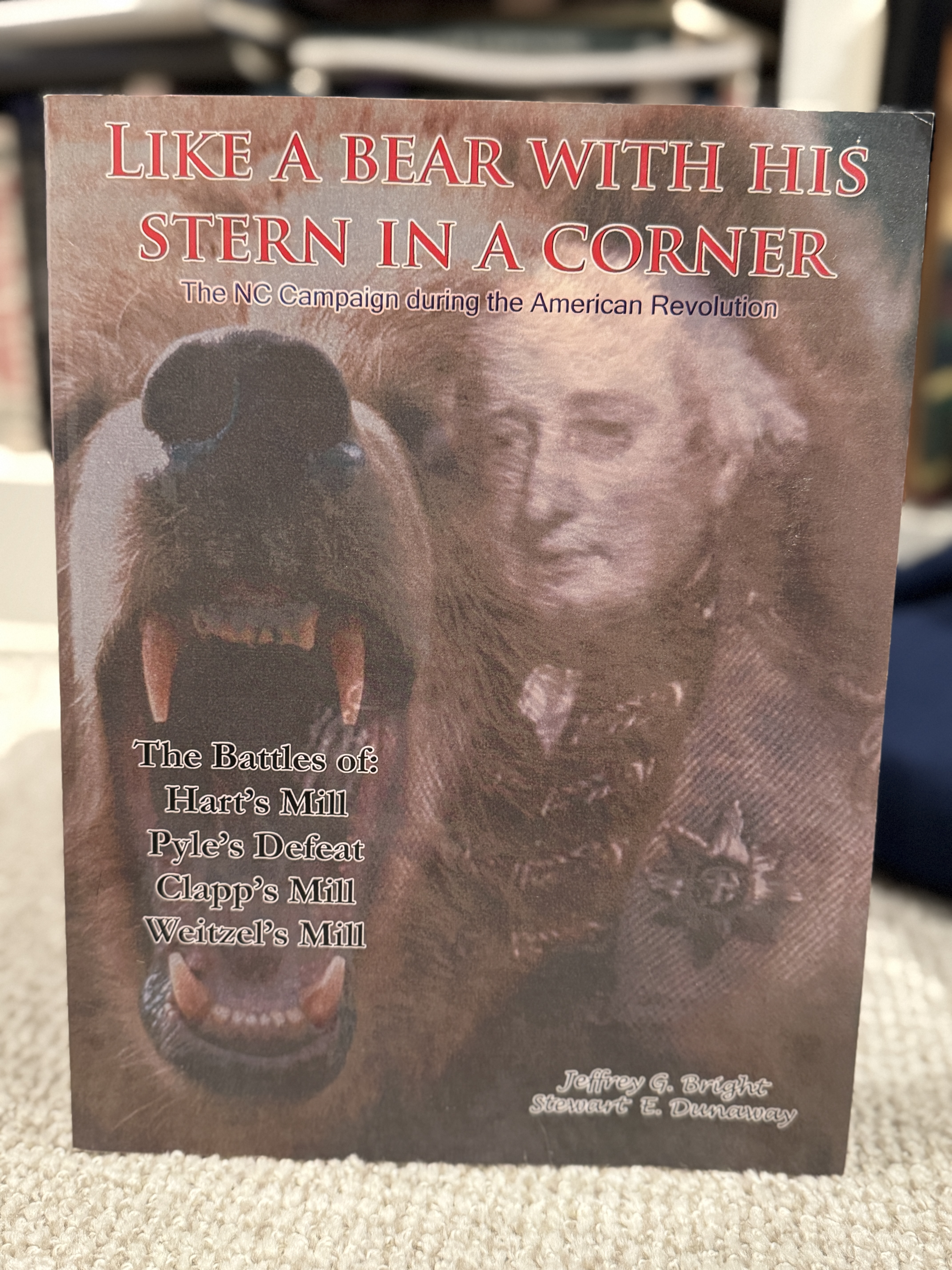 Like A Bear With His Stern In A Corner: The NC Campaign during the American Revolution